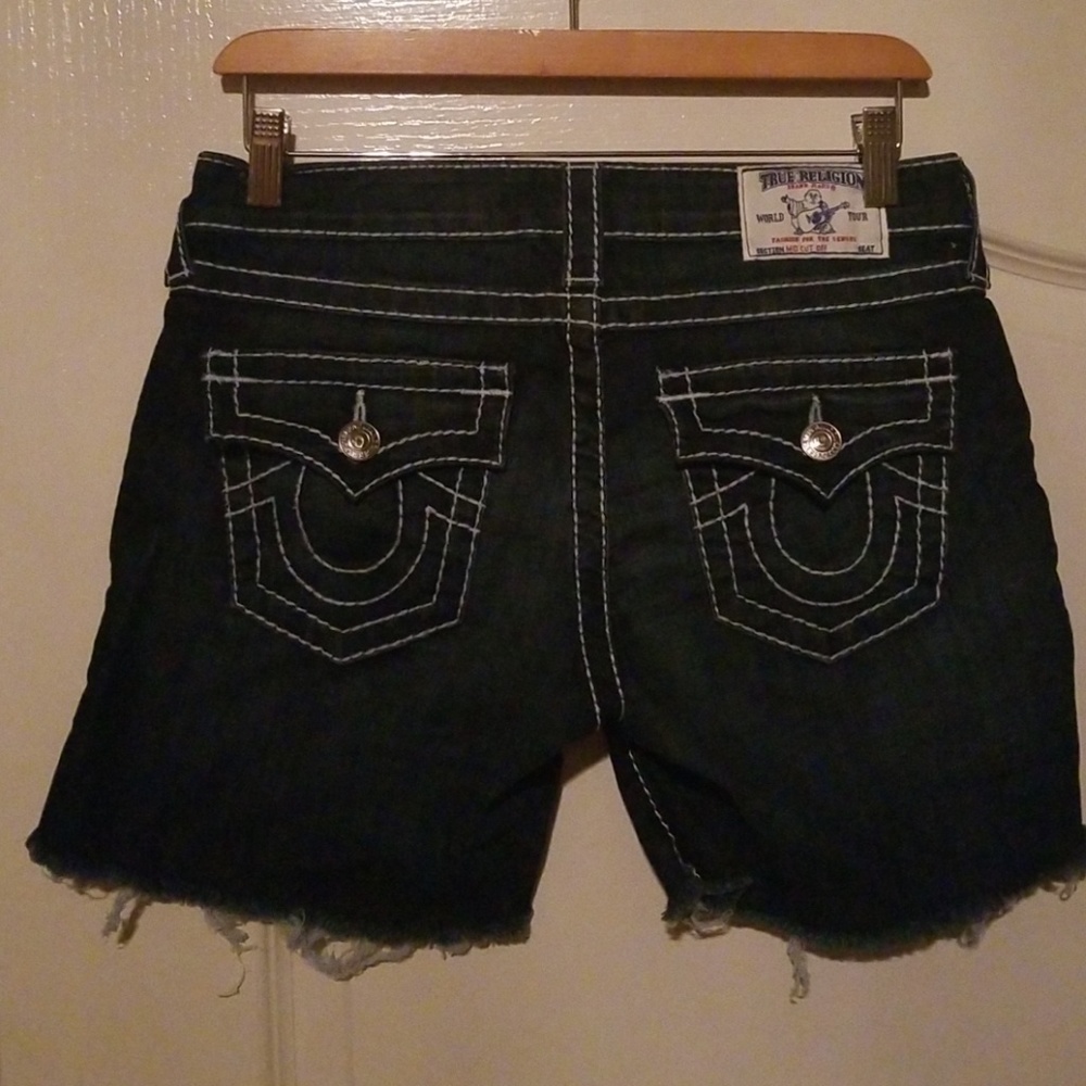 True Religion Jean Shorts